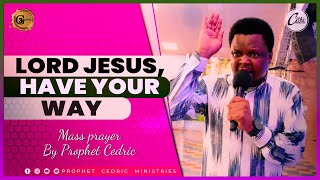 LORD JESUS HAVE YOUR WAY| Pray Along by Prophet Cedric Ministries 4,585 views 2 months ago 5 minutes, 57 seconds