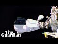 SpaceX Dragon capsule docks with International Space Station