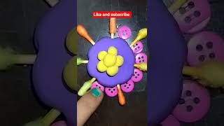 🤩🤩♥️clay art, satisfying and creative dough #short video #shorts