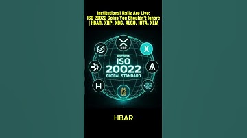 Institutional Rails Are Live: ISO 20022 Coins You Shouldn