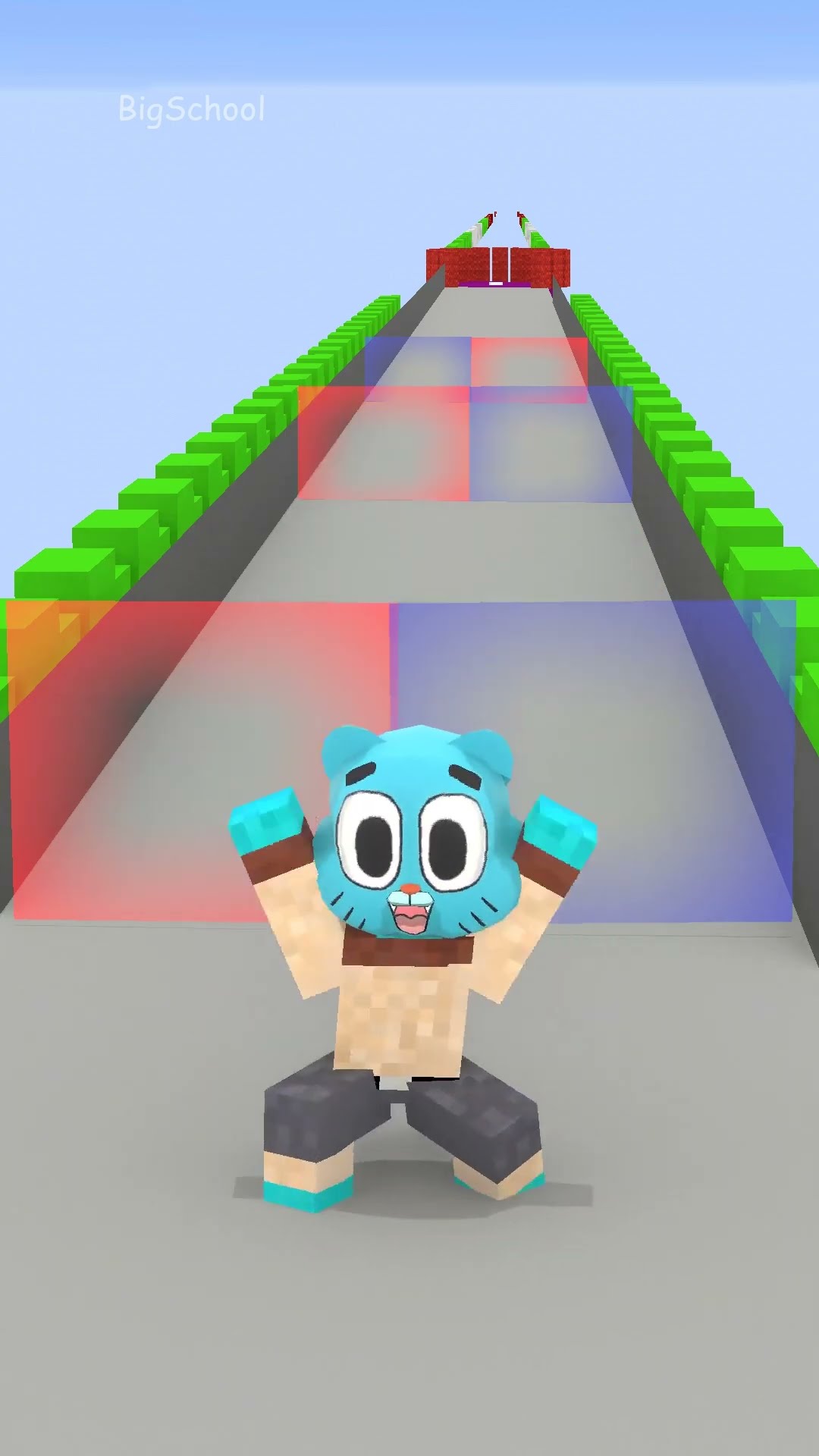 Build a Queen Run Challenge with Lucy Simian and Gumball! ??