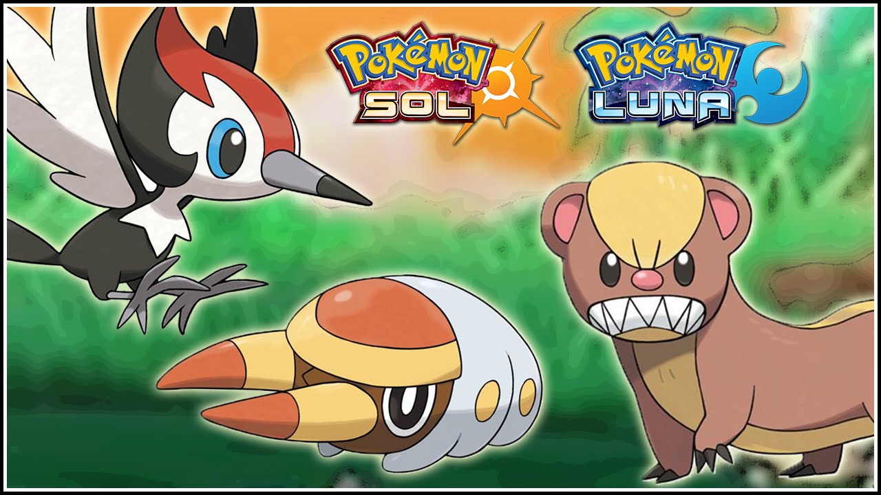 NUEVO GAMEPLAY & TRAILER POKEMON SOL Y LUNA E3 PIKIPEK