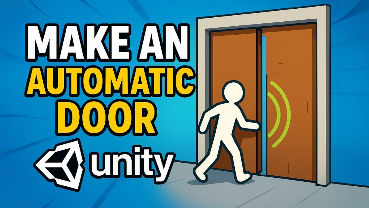 How to Make a Cool Auto Door in Unity! - YouTube