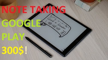 Boyue Likebook P10 300$ Google Play Note Taking eReader Review
