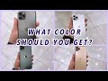 IPHONE 11 PRO MAX | Which COLOR is BEST for you? | A QUICK LOOK | Jen VLOG