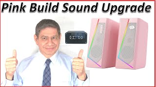 Pink AMD Computer Sound Upgrades