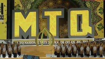 PADUAN SUARA KAL-SEL _ HYMNE & MARS MTQ _MTQ NASIONAL XXIX KALIMANTAN SELATAN.