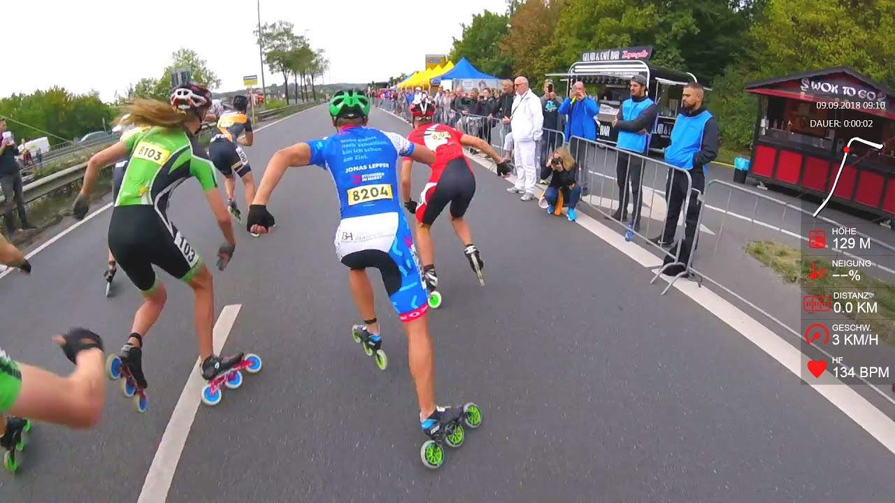 09.09.2018 - Deutsche Meisterschaft Marathon in Bielefeld 2018 | DM inlineskating GoPro www.eAlex.me