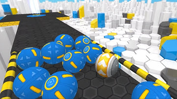 GYRO BALLS - All Levels Gameplay Walkthrough Android, iOS #45 GyroSphere Trials