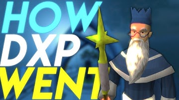 How my Double xp weekend went - Runescape 3