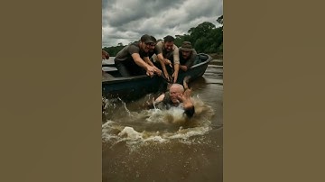 Terrifying Anaconda Attack | River Rescue Chaos