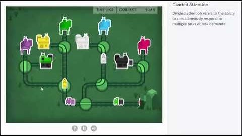 Lumosity - Train of Thought - Level 8