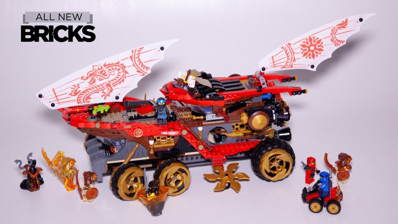 Ingen måde rent behagelig Lego Ninjago 70677 Land Bounty Speed Build - YouTube