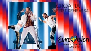 Croatia 🇭🇷 | First Rehearsal | Eurovision 2024