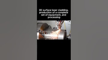 3D surface laser cladding #lasercladding #laser #welding #machine #technology #cnc  #engineering