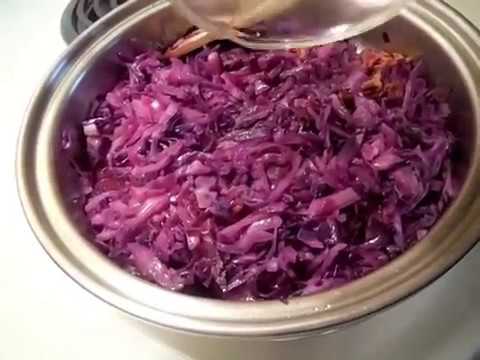 ~ sweet & tangy German red cabbage...authentic & delicious! ~