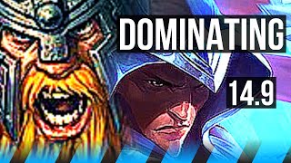 OLAF vs TALON (MID) | 500+ games, 9/4/11, Dominating | NA Diamond | 14.9