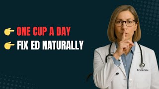 Natural Remedy For Erectile Dysfunction: Drink One Cup A Day To Improve Ed