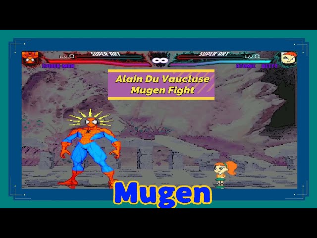 Mugen : Spiderman Vs Atomic Betty (Request)