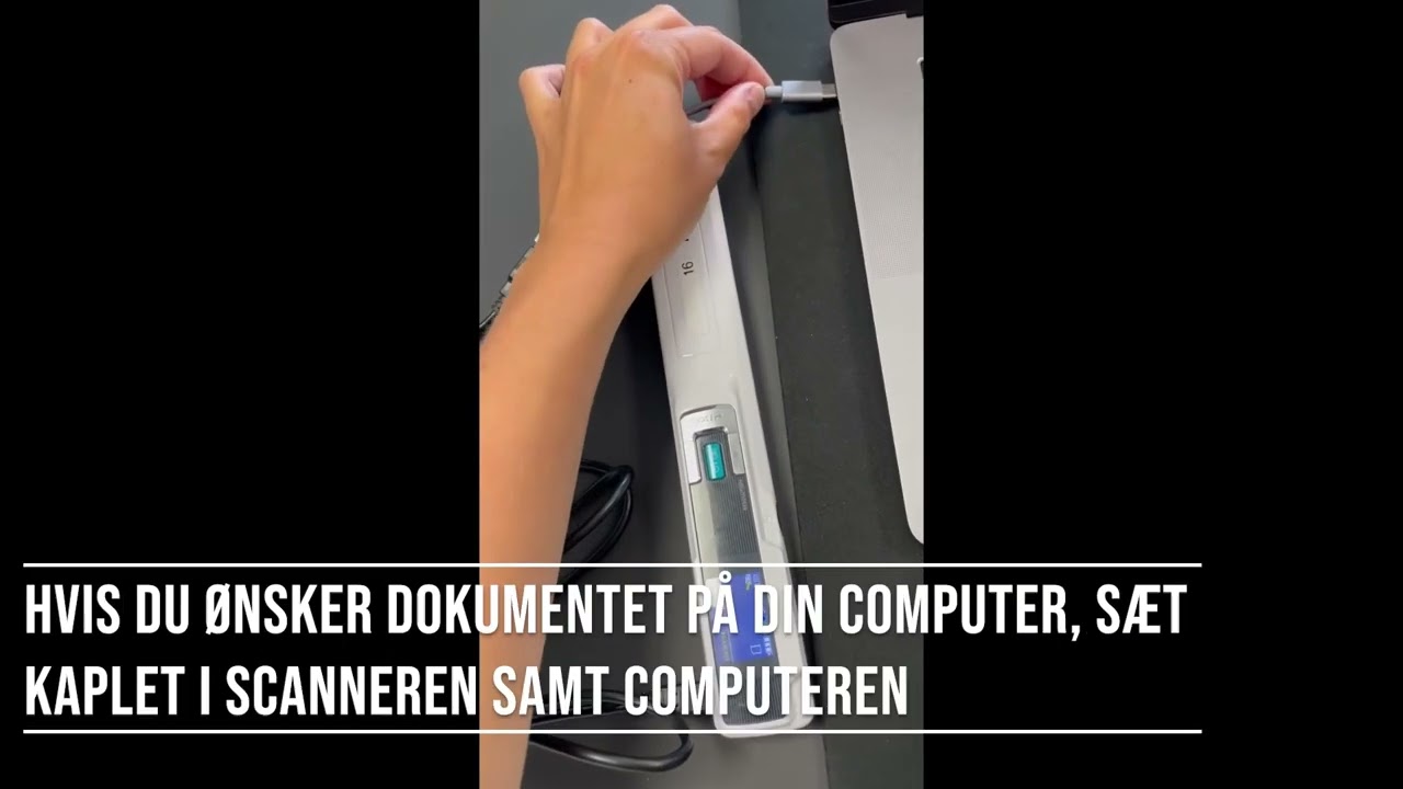 Håndscanner vejledning