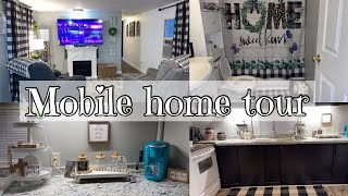 Tour of my old 1968 fixer upper mobile home | farmhouse decor style