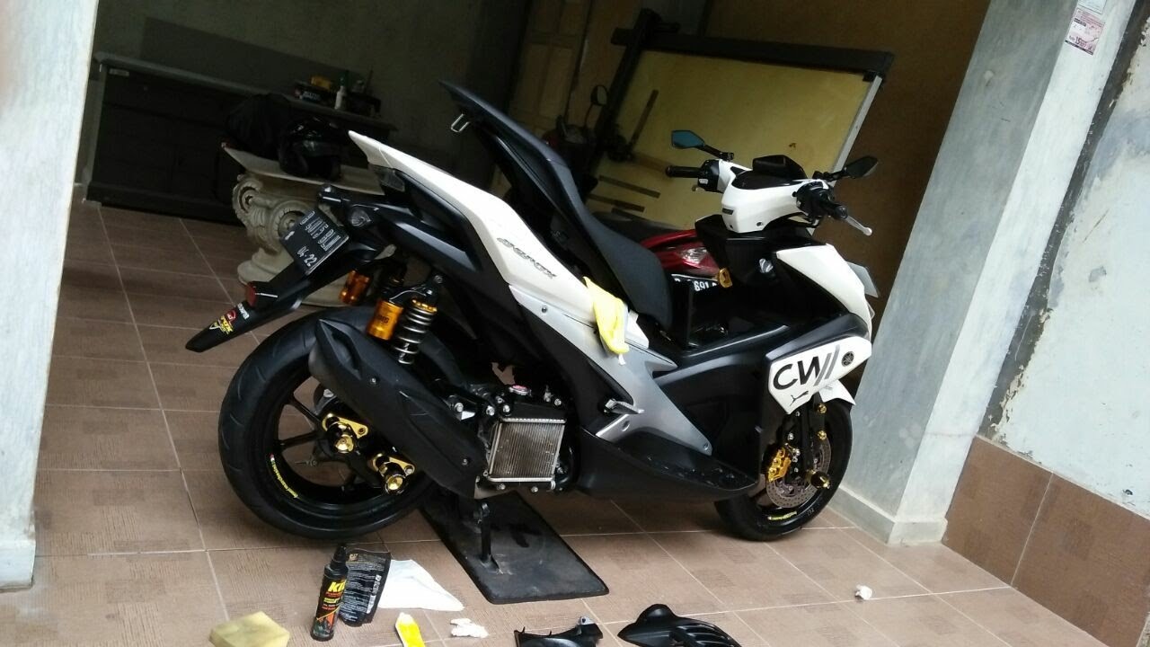 mau Shock  Aerox  NVX Nggak mentok Di Depan  nih Caranya 