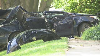 3 teens now dead from injuries in high speed crash in stolen car