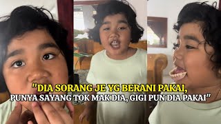 ACHEY TERKEJUT ANAK PAKAI GIGI P4LSU NENEK, ENTAH DARI MANA LA DIA JUMPA