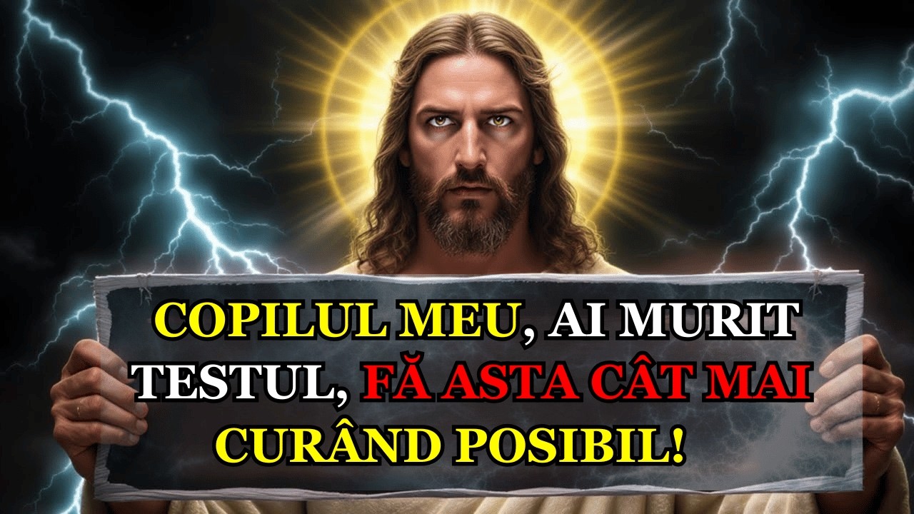 🛑 DUMNEZEU SPUNE; - CERUL DECLARE: AI TRECUT. ASCULTAȚI DE ACEASTĂ PORUNCĂ | MESAJUL LUI DUMNEZEU