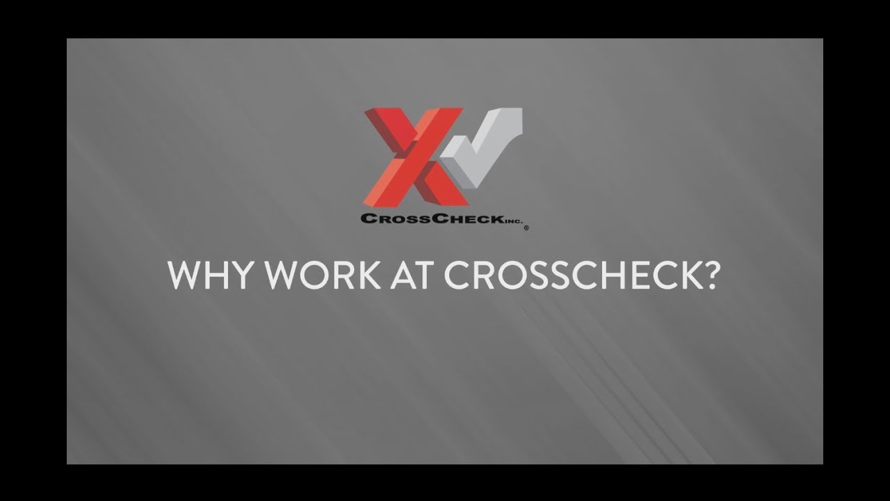 About CrossCheck