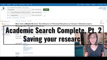 Academic Search Premier, Pt. 2 (CGC Library)