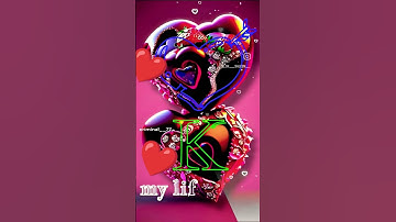 H love K status video #name_status_video #viral #whatsapp_status #reels #nameart #ravindra_ranjan