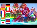 Marios wahoo in 12 different languages