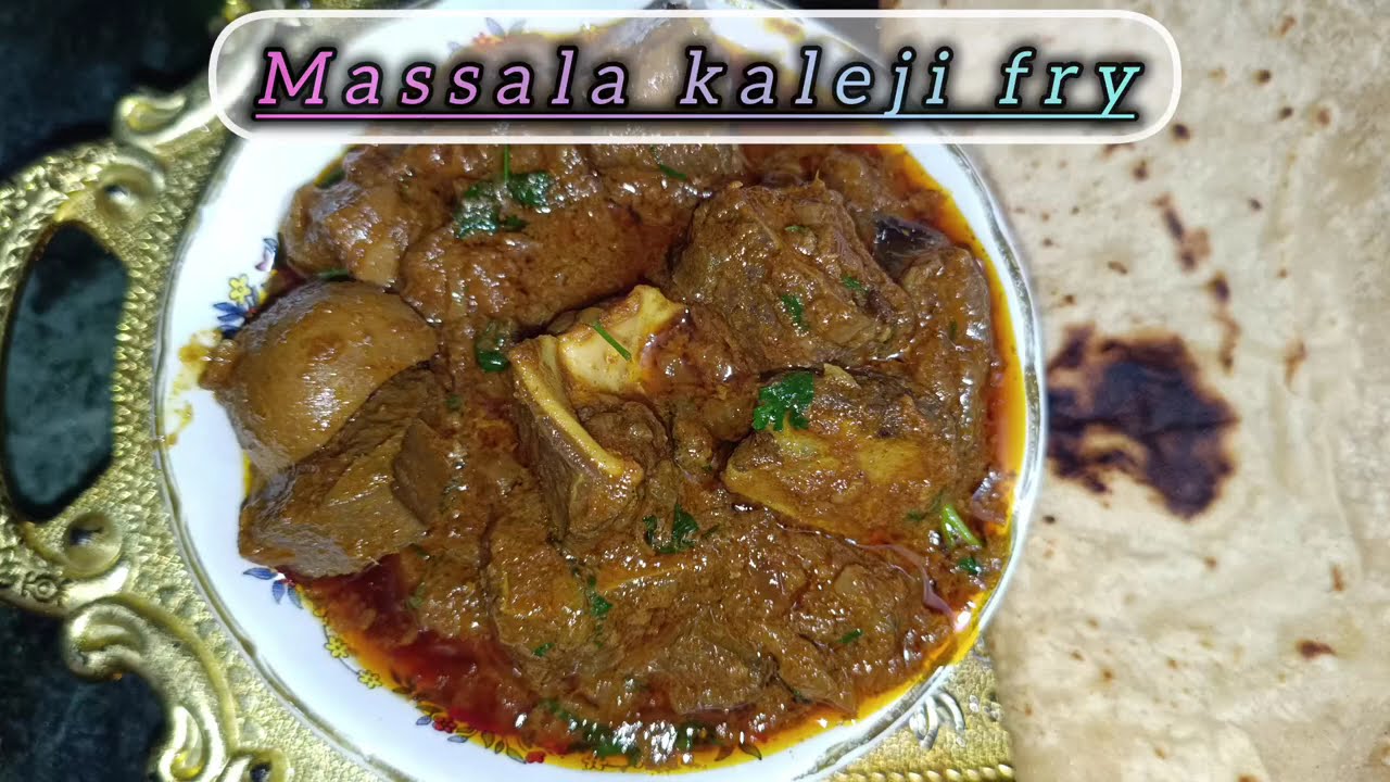Massala kaleji fry#hyd khane😋🤤 simple#deliciousfood