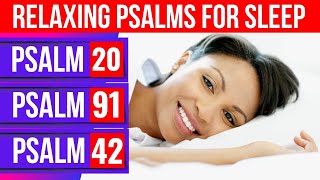 Psalms for sleep: Psalm 20, Psalm 91, 42 (Powerful Psalms Bible verses for sleep with God's Word)