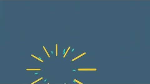 A HD zigzag intro template without text