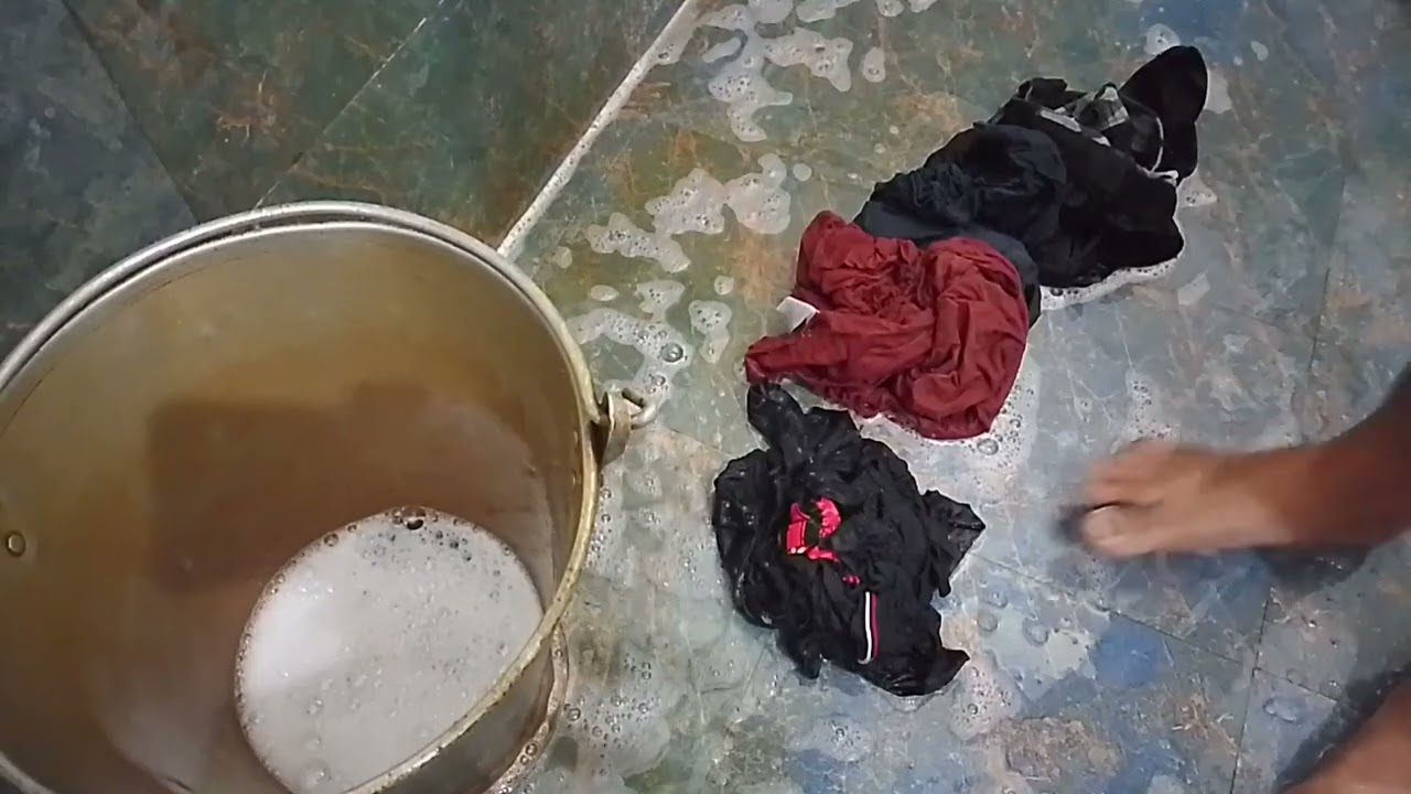 How to wash clothes by Hand || Efficient way of washing clothes