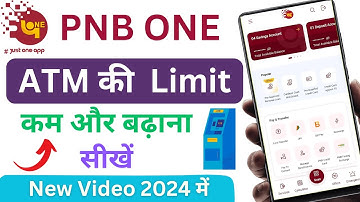 Pnb atm ki limit kaise badhaye 2024 | Pnb atm ki limit kaise check kare | Pnb atm limit change 2024