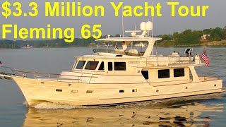 $3.3 Million Yacht Tour : 2017 Fleming 65