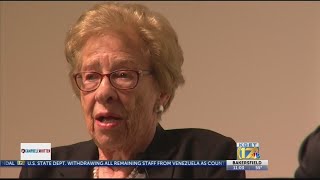 Holocaust survivor Eva Schloss, Anne Frank's stepsister, shares her story