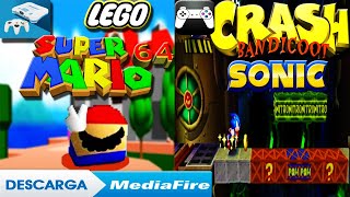 Lego Super Mario 64 y Crash Bandicoot Sonic android
