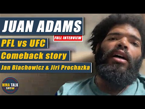 Juan "The Kraken" Adams' Journey on the MMA Talk Show