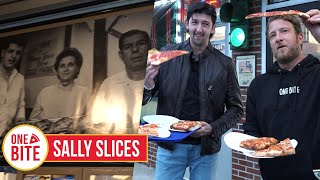 Barstool Pizza Review  Marcello's Pizza Grill (Hamilton Square, NJ) with Sally Slices