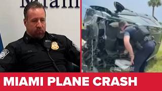 First responder recalls Amazon plane crash in Miami