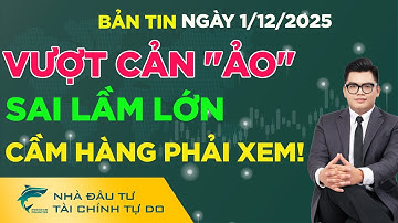 VNINDEX VƯỢT CẢN "ẢO" - SAI LẦM LỚN: NĐT CẦM HÀNG PHẢI XEM !