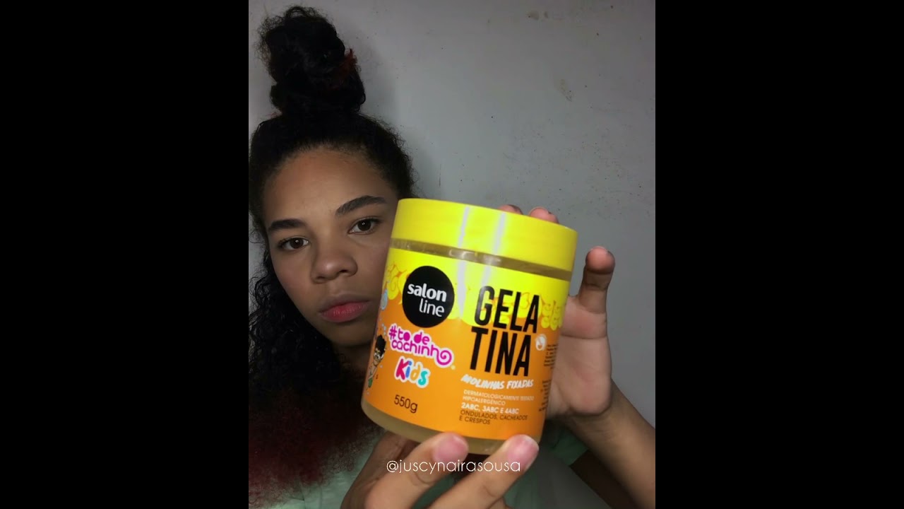 Testando Gelatina Kids Da Salon Line Youtube