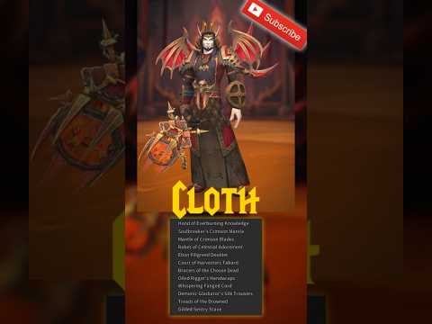 TRANSMOGS - Cloth