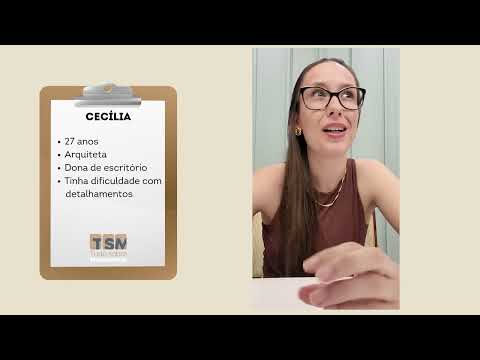 Depoimento em vídeo de Cecília, arquiteta