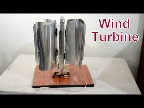 How To Make A Wind Turbine - Easy Way To Make A Cool Science Project