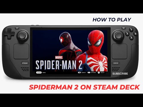 Let's play Spiderman 2 (GC) on the Steam Deck!, Emudeck